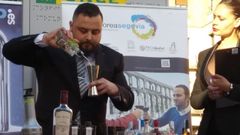 Rivas, en una competici�n en Segovia