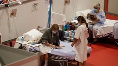 En Madrid, donde se mont� un hospital de campa�a en Ifema, puede estar afectada el 20 % de la poblaci�n