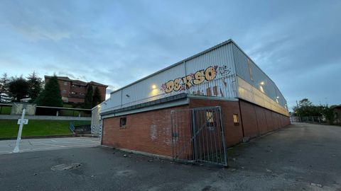 Polideportivo del Colegio Pblico de Villafra, en Oviedo