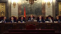 El magistrado Manuel Marchena preside el tribunal de siete jueces del Supremo  que celebr� el pasado 18 de diciembre la vista por las cuestiones previas del caso del desaf�o independentista