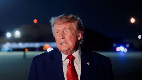 El presidente de los Estados Unidos, Donald Trump.