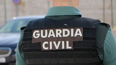 Hasta el lugar se desplazaron efectivos de la Guardia Civil
