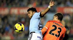 Rafinha Alc�ntara es uno de los jugadores del Celta que han ido creciendo con la competici�n.