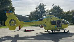 Foto de archivo del helic�ptero medicalizado del 061 con base en Ourense
