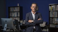 Pablo Echegaray es gerente de Garaysa Montajes Elctricos, empresa son sede en Brtoa