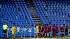 Imagen de un partido del Deportivo femenino en el estadio de Riazor, sede del �play off� de ascenso a Segunda Divisi�n