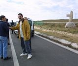 P�rez se present� en el istmo y orden� la retirada