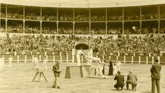 Atletismo en la plaza de toros de A Coru�a