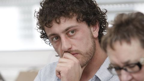 Roi Rigueira, portavoz del PSOE en la corporaci�n local de Taboada