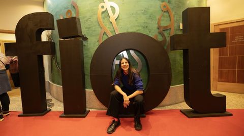 Andrea Jimnez, directora da obra Vulcano