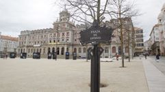 La plaza se muestra ahora libre de surcos, tras la intervenci�n realizada a principios de mes