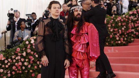 Harry Styles  y Alessandro Michele