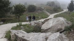 Parque forestal de A Fracha, en Pontevedra