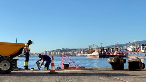 Buquesen el puerto de Las Palmas de Gran Canaria, en una foto de archivo