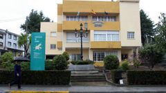 La casa consistorial del concello de O Pino, en una imagen de archivo