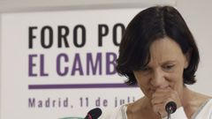 Bescansa, en una imagen del 2015