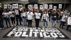 Concentraci�n en Caracas en favor de la liberaci�n de los presos pol�ticos