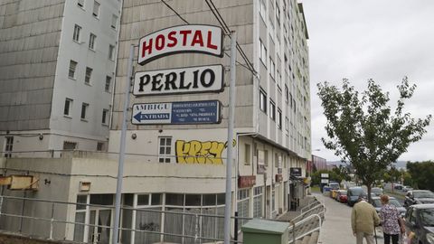 El hostal Perlo lleva desde el 2002 cerrado