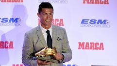 Cristiano recibe su cuarta Bota de Oro
