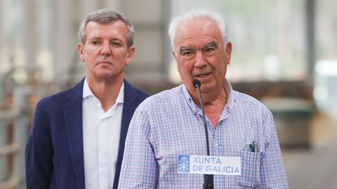 El presidente de la Cooperativa Agraria Provincial, Jos� Mar�a Calo: �Este proxecto tan lindo � froito de d�as cousas, do leite e das persoas�
