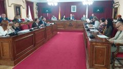 Un momento de la sesi�n plenaria extraordinaria de este martes
