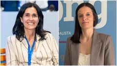 Las diputadas Paula Prado (PPdeG) y Olalla Rodil (BNG)