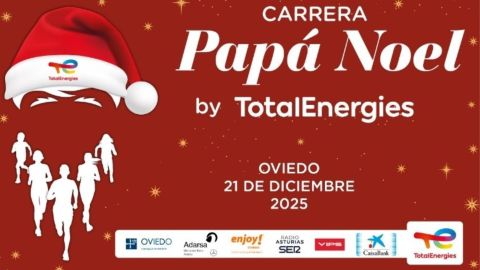 La IV Carrera de Pap Noel llenar Oviedo de 4.000 corredores