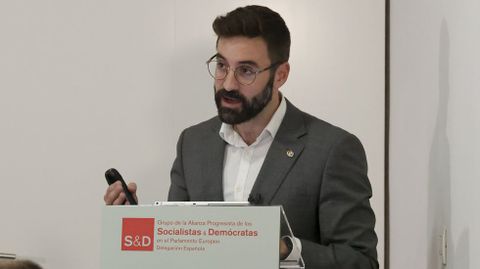 Joan Groizard, director del IDAE, en su intervención en las jornadas de transición energética y clima