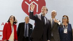 Rajoy, durante su visita a la Expo de Mil�n