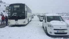 La odisea del Cerceda: 14 horas atrapados en la nieve