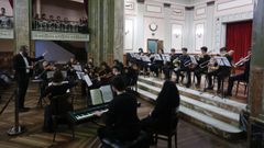 Estreno de la orquesta Terra Nova en el C�rculo, en Navidad