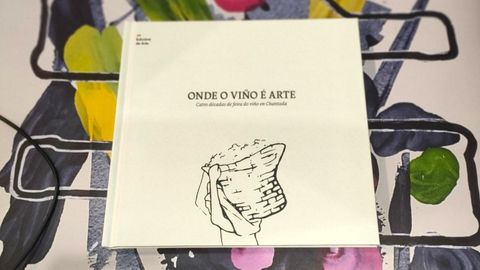 Portada do libro Onde o vio  arte, que ser distribuido esta fin de semana na Feira do Vio de Chantada