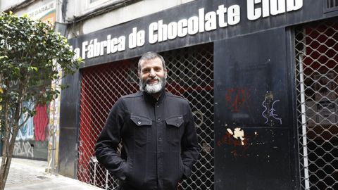 Quique es due�o en Vigo de la sala de conciertos �La F�brica de Chocolate�