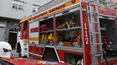 Imagen de archivo de una intervenci�n de los bomberos de Arteixo