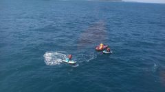 Rescate mar�timo en Ribadesella