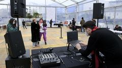 Feria Arterite en la Praza Agro do Rolo