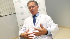 El m�dico Emilio Rodr�guez S�ez, coordinador de la unidad del sue�o del Hospital Quironsalud Miguel Dom�nguez de Pontevedra