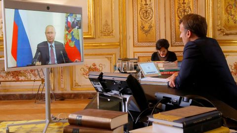 Videoconferencia entre los mandatarios a principios de febrero