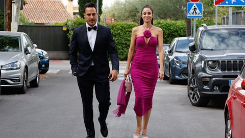 Lorena Van Heerde y su marido, Rafik Dehni