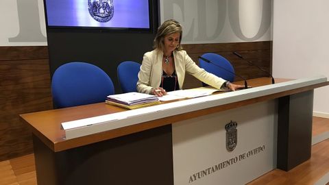 La concejala de Deportes en el Ayuntamiento de Oviedo, Concepci�n M�ndez