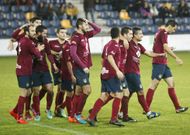 El equipo titular del Pontevedra es cada vez m�s reconocible, aunque siempre con ligeras variaciones. 