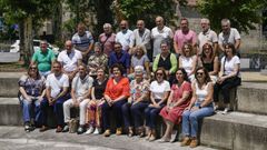 Una treintena de exalumnos se reunieron en Ribadavia