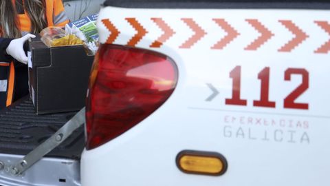 Veh�culo de las emergencias adscrito al 112.