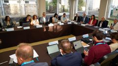 G�mez presidi� la reuni�n de la Comisi�n�coordinadora nacional de investigaci�n agraria que se celebr� en Mabegondo