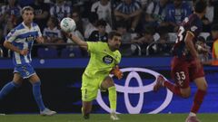 Germn Parreo, en un partido del Dpor