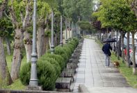En la acera m�s pr�xima al r�o hay 36 farolas fuera de servicio desde el a�o 2006. 