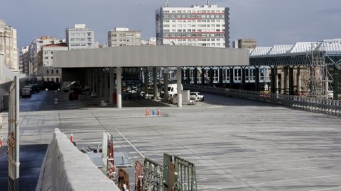 Estaci�n de autobuses de la intermodal de A Coru�a