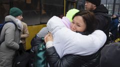 Evacuacin de civiles en Kiev este jueves