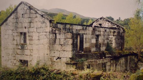 Imagen de lo que era Valderas antes de reconstruirla