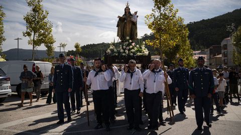Procesión de la Virxe do Carme en Porto do Son